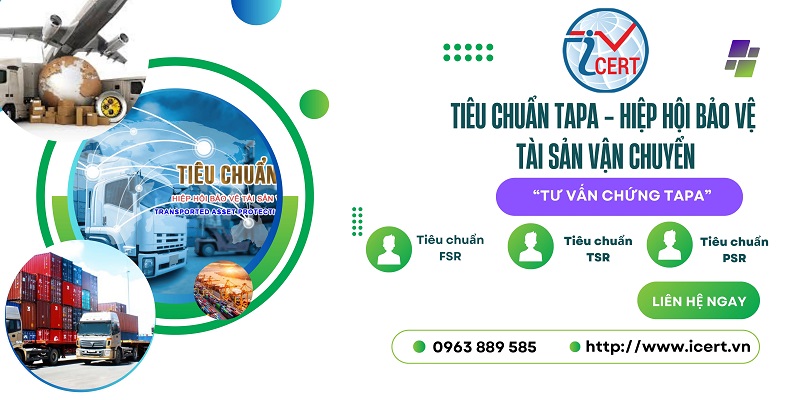 03 tiêu chuẩn chứng nhận tapa mới nhất năm 2024 | ICERT