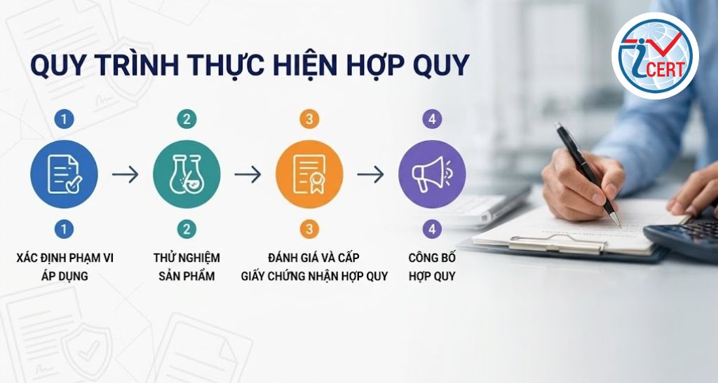 Quy trình thực hiện hợp quy dệt may