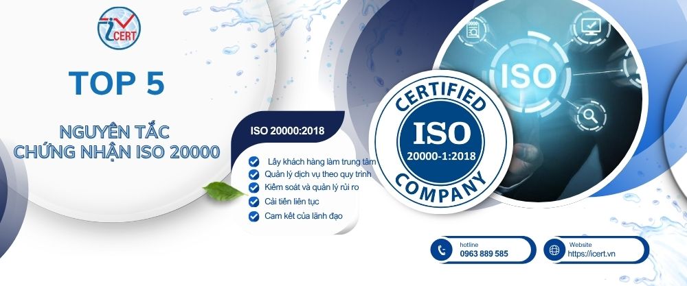 Top 5 Nguyên tắc chứng nhận iso 20000:2018