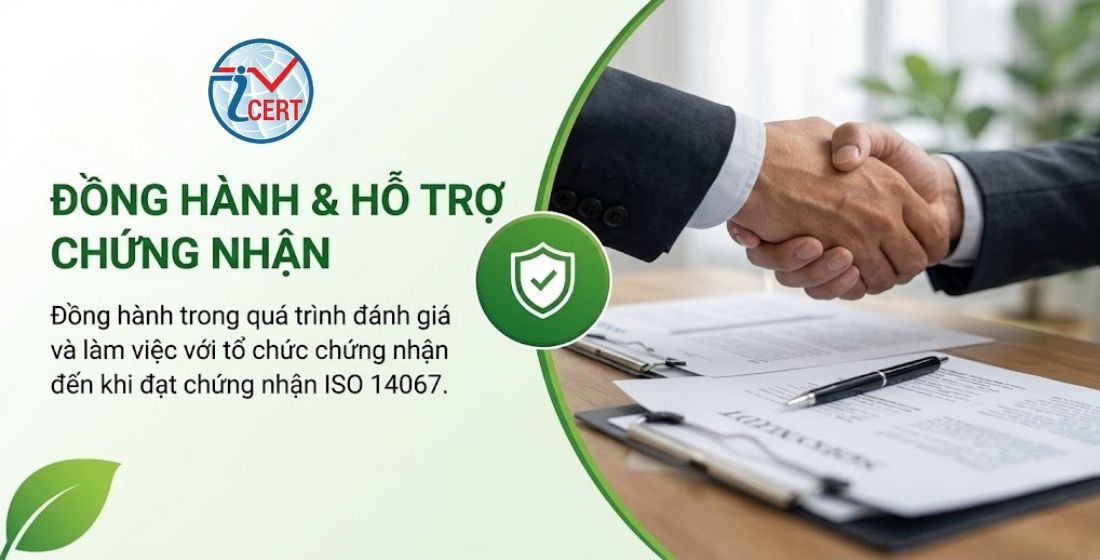 Đồng hành chứng nhận ISO 14067