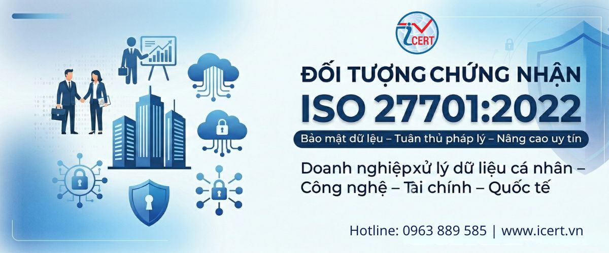 lợi ích chứng nhận iso 27701