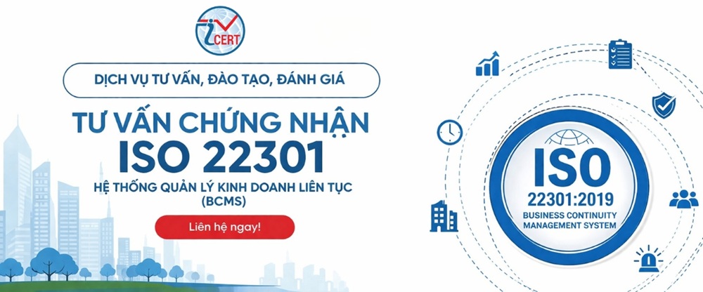 Dịch vụ tư vấn chứng nhận iso 22301:2019